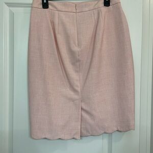 ELLE Chic Blush Pencil Skirt